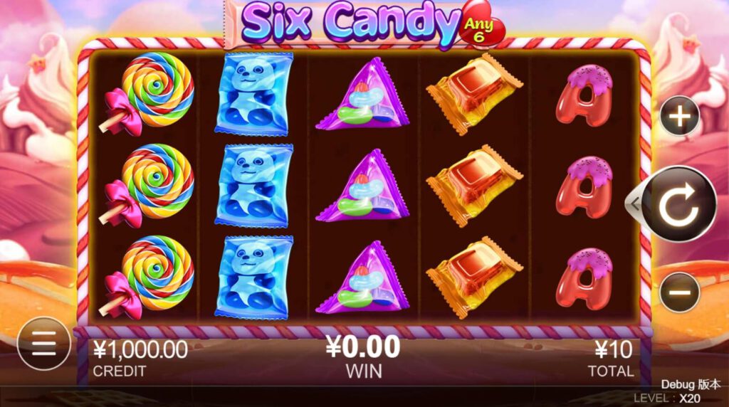 Six Candy CQ9 slotxo