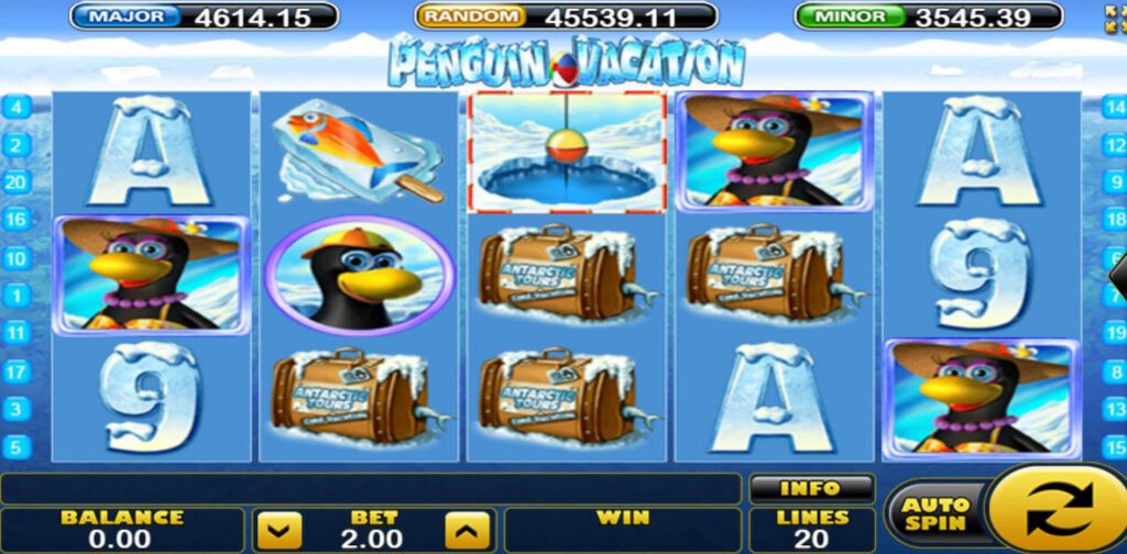 Penguin Vacation ACE333 slotxo