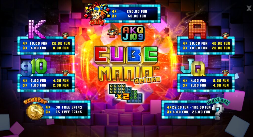 Cube Mania Deluxe Wazdan Direct slotxo-xo ฝาก ถอน