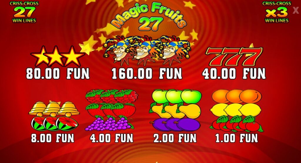 Magic Fruits 27 Wazdan Direct slotxo-xo ฝาก ถอน