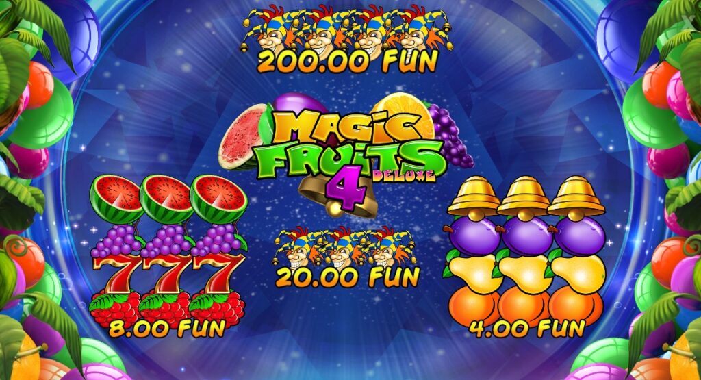 Magic Fruits 4 Deluxe Wazdan Direct slotxo-xo ฝาก ถอน