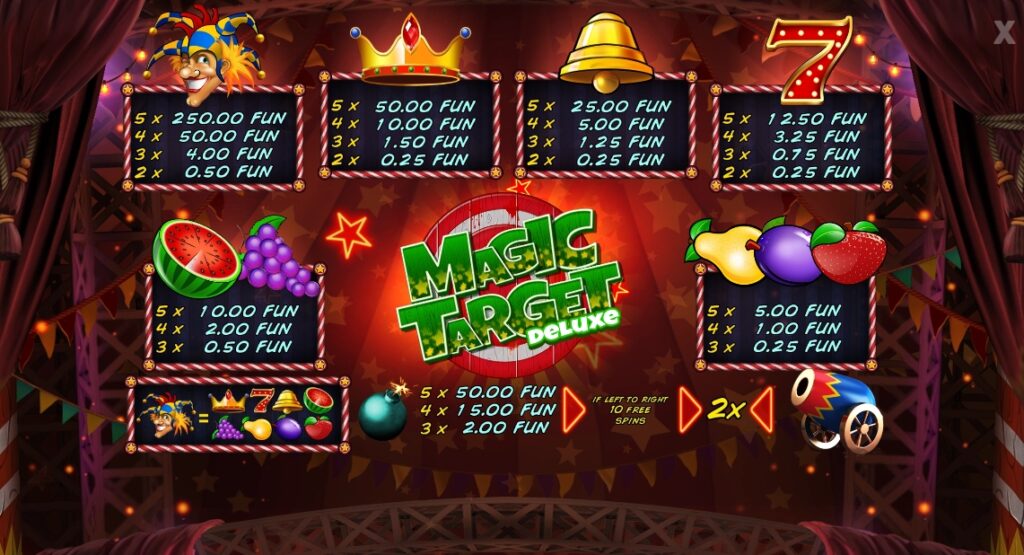 Magic Target Deluxe Wazdan Direct slotxo-xo ทดลองเล่น