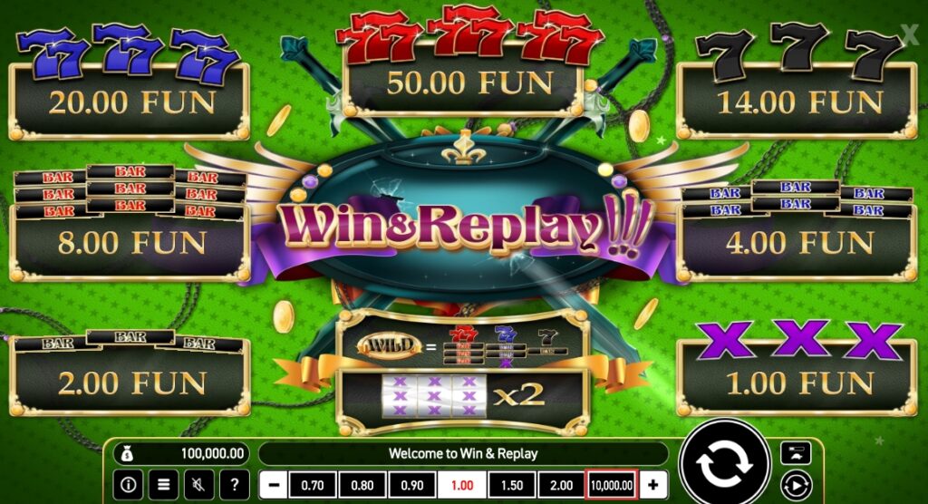 Win & Replay Wazdan Direct slotxo-xo ฟรีเครดิต