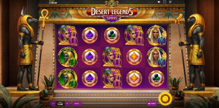 Desert Legends Spins Red Tiger สล็อต xo
