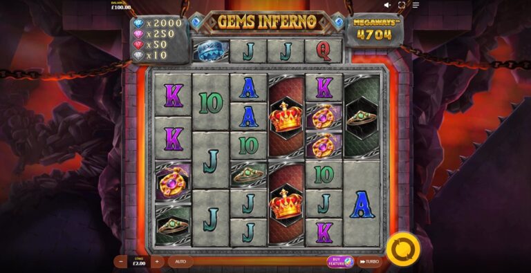 Gems Inferno Megaways Red Tiger สล็อต xo