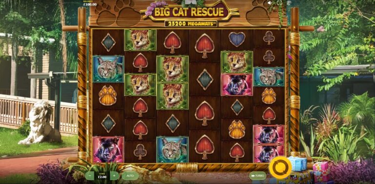 Big Cat Rescue MegaWays Red Tiger 168slotxo