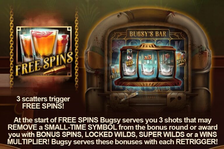 Bugsy's Bar Red Tiger slotxo mobile