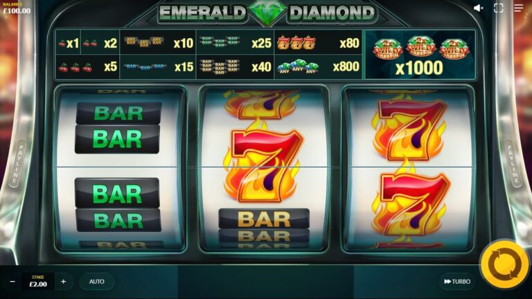 Emerald Diamond Red Tiger slotxo