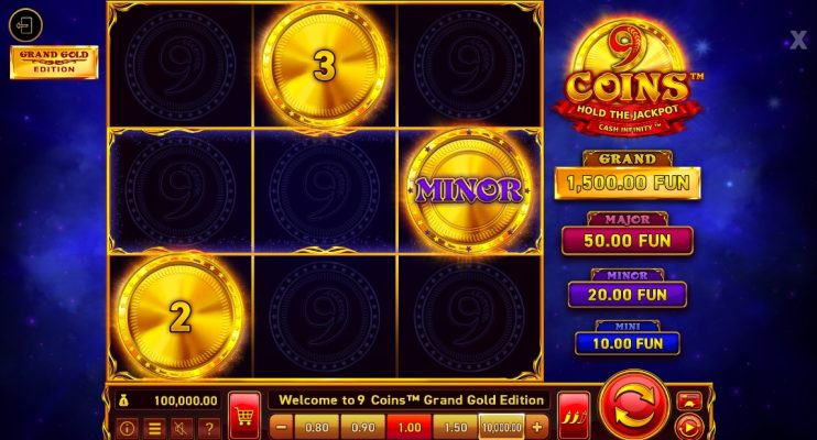 9 Coins Grand Gold Edition Wazdan Direct slotxo-xo ทางเข้า