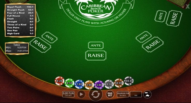 Caribbean Beach Poker Wazdan Direct slotxo-xo ทางเข้า