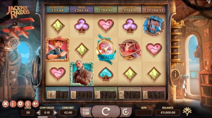 Jackpot Raiders yggdrasil slotxo