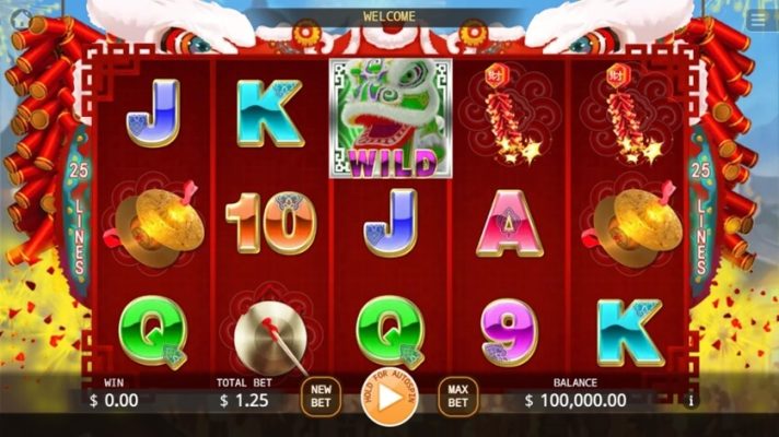 Lion Dance JACKPOT MEGA7 slotxo