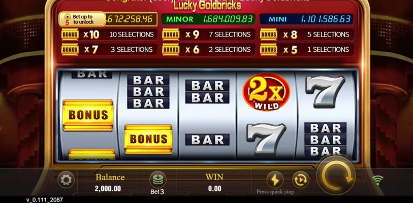 Lucky Goldbricks Jili slotxo