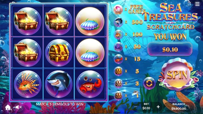 Sea Treasures SCRATCHCARD dragongaming slotxo-xo ทางเข้า